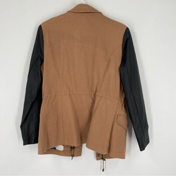 Twiggy London Men’s Faux Sleeve Zipper Front Jacket size S - Picture 6 of 7